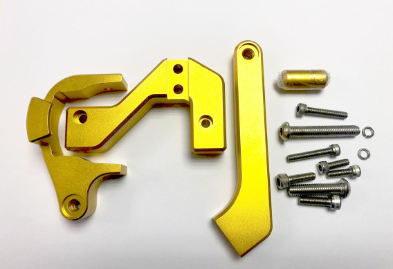 Vsett 10+ Steering Damper - gold