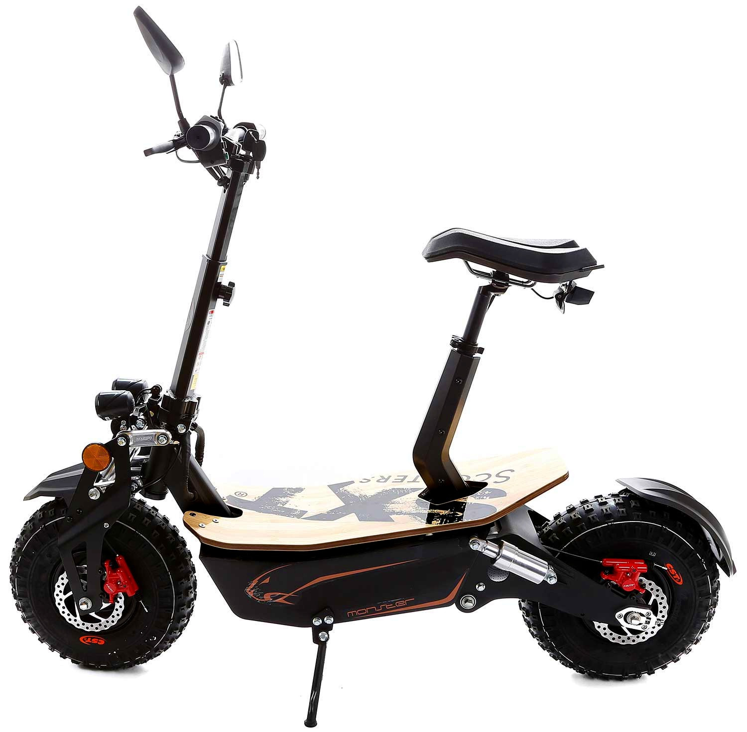 SXT electric - Enjoy in Monster stock scooter the ride
